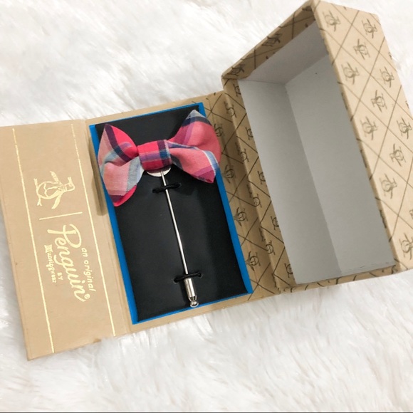 Original Penguin Bow Tie Pin - Picture 3 of 3